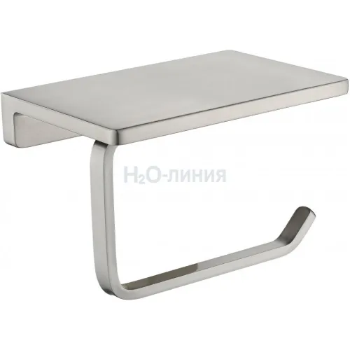 Настенный бумагодержатель плоский Grocenberg AC0027 (Никель)