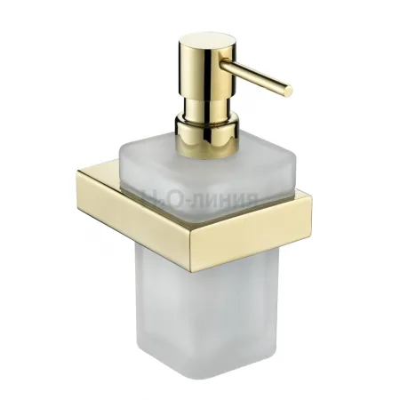 Настенный дозатор для жидкого мыло Grocenberg AC0028 (Золото глянец)