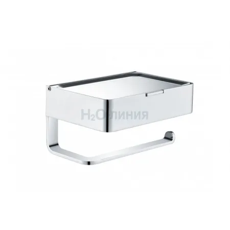 Настенный бумагодержатель плоский Grocenberg AC0050 (Хром)