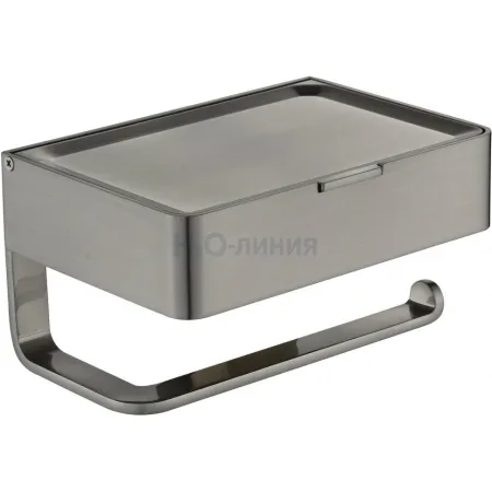 Настенный бумагодержатель плоский Grocenberg AC0050 (Никель)