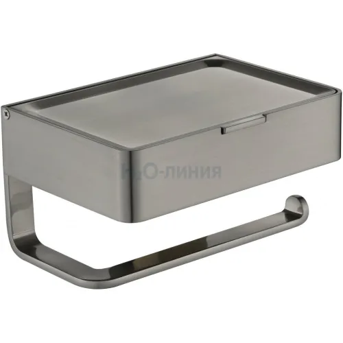 Настенный бумагодержатель плоский Grocenberg AC0050 (Никель)