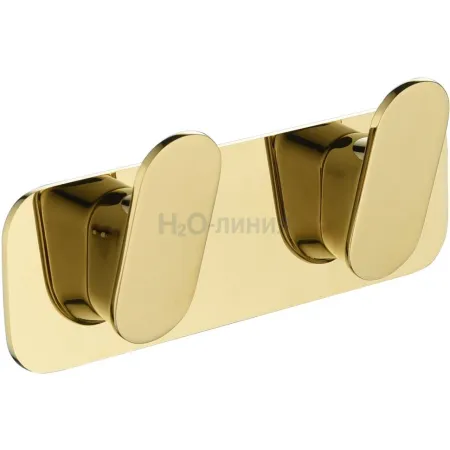 Полотенцедержатель 2-й Grocenberg AC0052 (Золото глянец)