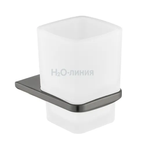 Настенный стакан одинарный Grocenberg AC0053 (Графит)