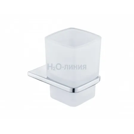 Настенный стакан одинарный Grocenberg AC0053 (Хром)