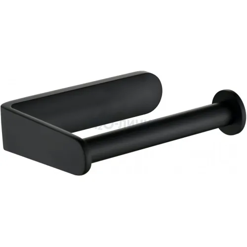 Бумагодержатель без крышки Grocenberg AC0059 (Черный матовый)