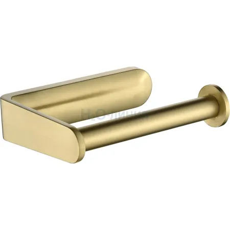 Бумагодержатель без крышки Grocenberg AC0059 (Матовое золото)