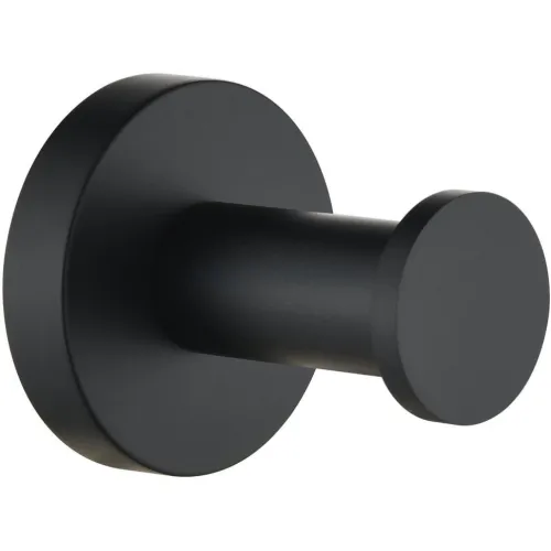 Полотенцедержатель 1-й Grocenberg AC0061 (Черный матовый)