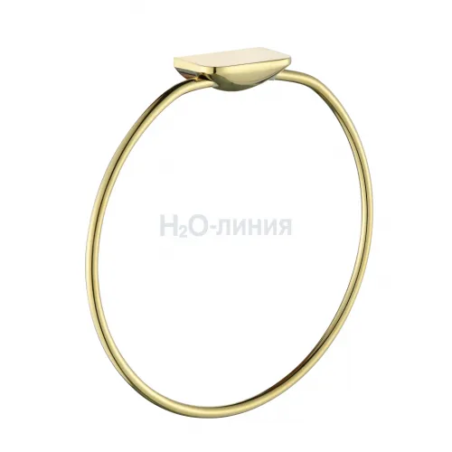 Кольцо для полотенец Grocenberg AC0063 (Золото глянец)