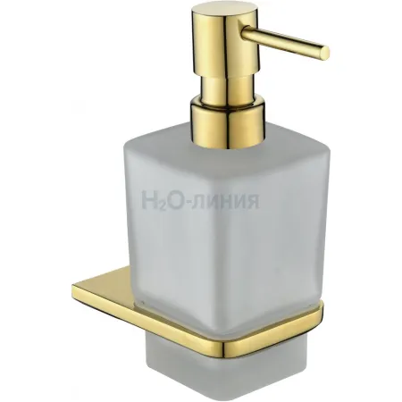 Настенный дозатор для жидкого мыло Grocenberg AC0064 (Золото глянец)