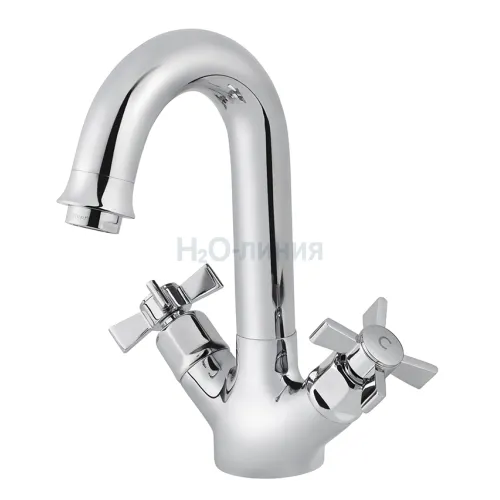 41011 Смеситель KAISER Cross для раковины