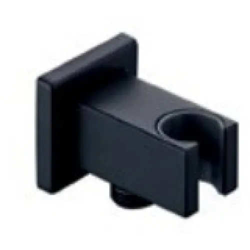 Соединение для душа с держателем Grocenberg GB101 Черный матовый