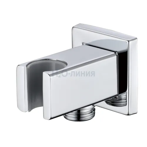 Соединение для душа с держателем Grocenberg GB101 Хром