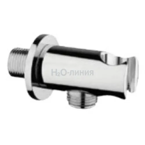 Соединение для душа с держателем Grocenberg GB102 Хром