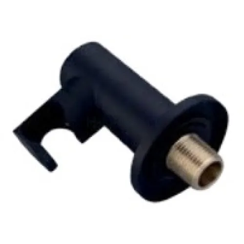 Соединение для душа с держателем Grocenberg GB177 Черный матовый