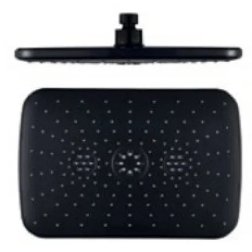 Верхний душ Groctyberg 310x210 Черный матовый