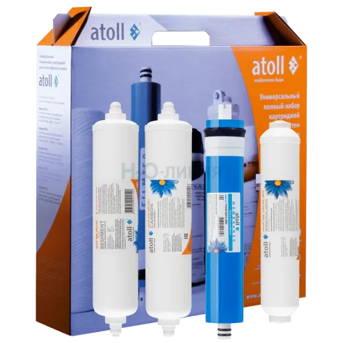 Набор картриджей atoll №114m STDA (для Compact A-4200m, Slim А-4200m)