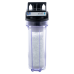 Корпус фильтра атолл Патриот SL10-3/4 прозрачный с картриджем PCCT (полифосфат)