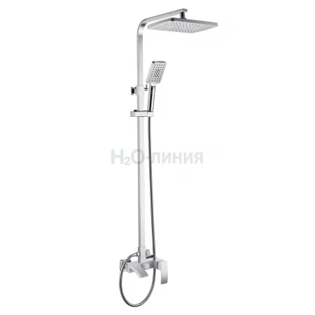 Душевая система Grocenberg GB7007 Белый хром