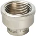 Муфта STOUT ВВ переходная никелированная 1 X3/8
