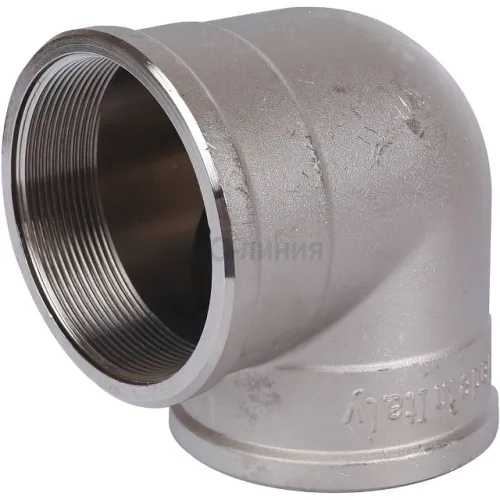 Угольник STOUT ВВ никелированный 3