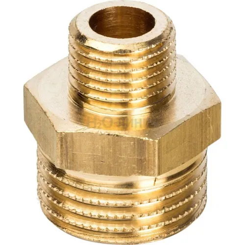 Ниппель НН STOUT переходной 1/2X1/4