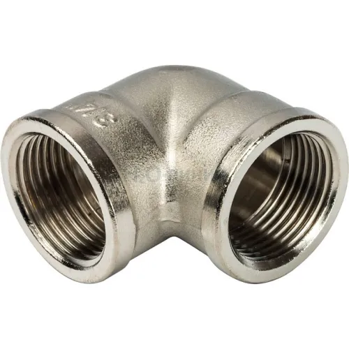 Угольник STOUT ВВ никелированный 3/4