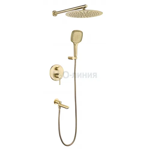 Душевая система Grocenberg GB5001 Бронза