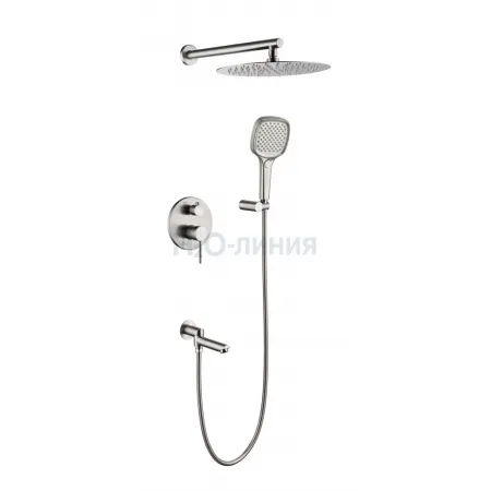 Душевая система Grocenberg GB5001 Никель