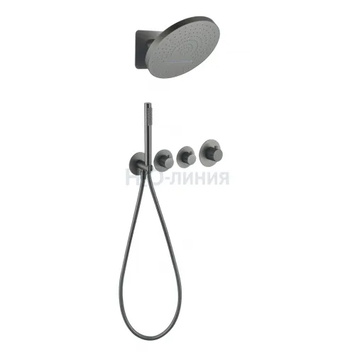 Душевая система скрытого монтажа Grocenberg GB5020BG  с Термостатом Vernet (Франция)
