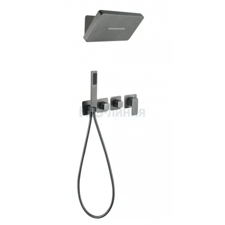 Душевая система скрытого монтажа Grocenberg GB5030BG с Картриджем Kerox (Венгрия)