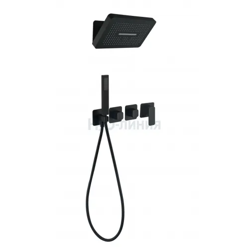 Душевая система скрытого монтажа Grocenberg GB5030BL с Картриджем Kerox (Венгрия)