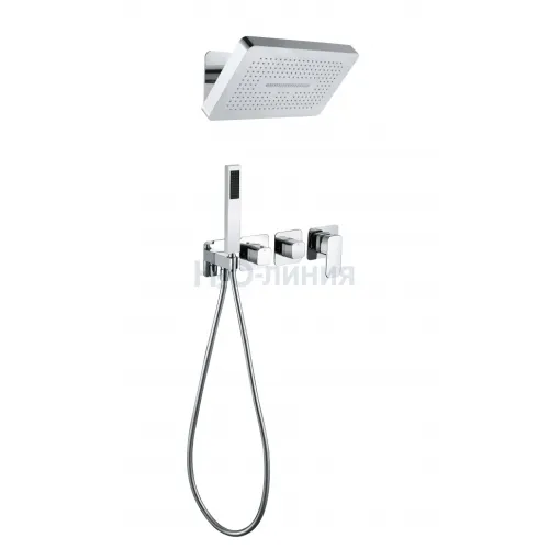 Душевая система скрытого монтажа Grocenberg GB5030CR с Картриджем Kerox (Венгрия)