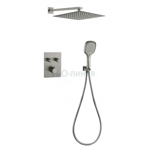 Душевая система скрытого монтажа Grocenberg GB5040NK с Термостатом Vernet (Франция)