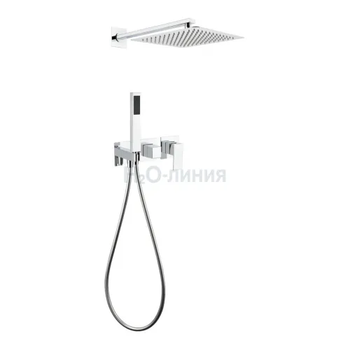 Душевая система скрытого монтажа Grocenberg GB5080CR с Картриджем Kerox (Венгрия)