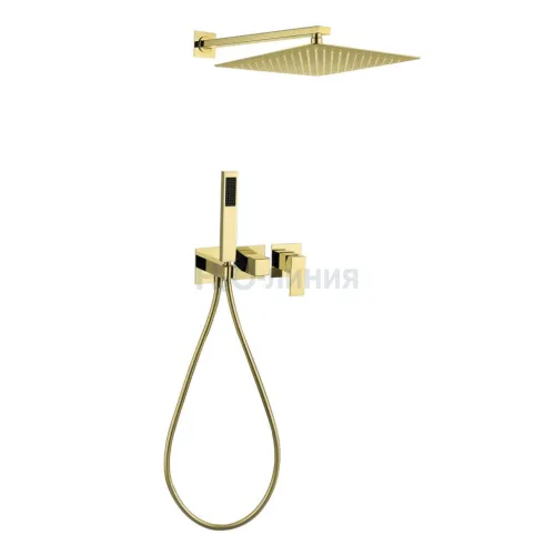 Душевая система скрытого монтажа Grocenberg GB5080GO с Картриджем Kerox (Венгрия)