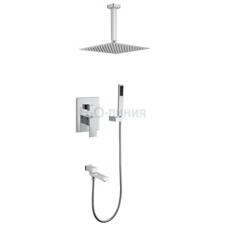 Душевая система скрытого монтажа Grocenberg GB5089CR-2 Хром Душевая система скрытого монтажа Grocenberg GB5089CR-2 Хром