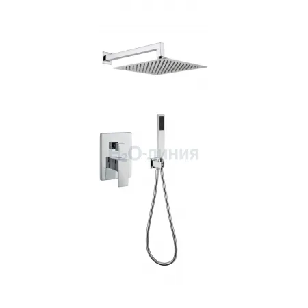 Душевая система скрытого монтажа Grocenberg GB5089CR-3 Хром Душевая система скрытого монтажа Grocenberg GB5089CR-3 Хром