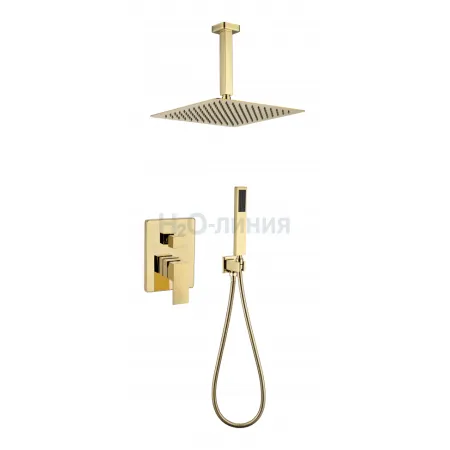 Душевая система скрытого монтажа Grocenberg GB5089GO-4 Золото Душевая система скрытого монтажа Grocenberg GB5089GO-4 Золото