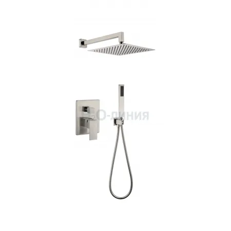 Душевая система скрытого монтажа Grocenberg GB5089NK-3 Никель Душевая система скрытого монтажа Grocenberg GB5089NK-3 Никель