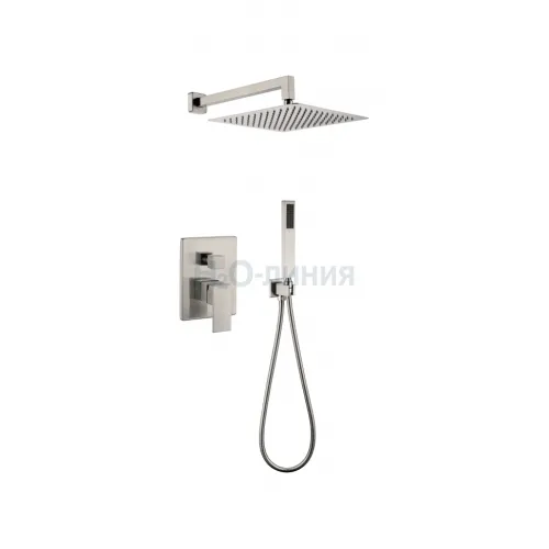 Душевая система скрытого монтажа Grocenberg GB5089NK-3 Никель