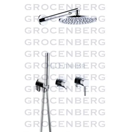Душевой комплект Grocenberg GB5090CR Хром Душевой комплект Grocenberg GB5090CR Хром