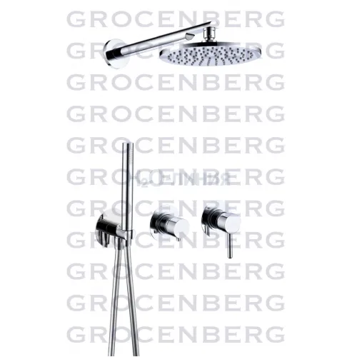 Душевой комплект Grocenberg GB5090CR Хром