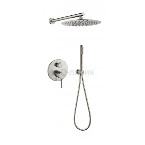 Душевая система скрытого монтажа Grocenberg GB5099NK-3 Никель