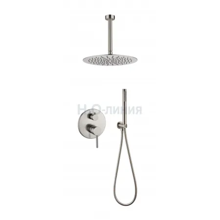 Душевая система скрытого монтажа Grocenberg GB5099NK-4 Никель Душевая система скрытого монтажа Grocenberg GB5099NK-4 Никель