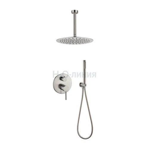 Душевая система скрытого монтажа Grocenberg GB5099NK-4 Никель