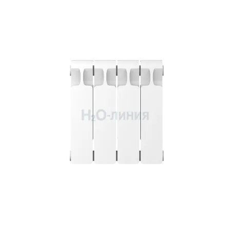 Радиатор биметаллический RIFAR MONOLIT 300 х 4 секции боковое подключение, R-MN-300-04