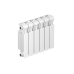 Радиатор биметаллический RIFAR MONOLIT 300 х 6 секций боковое подключение, R-MN-300-06