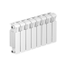 Радиатор биметаллический RIFAR MONOLIT 300 х 8 секций боковое подключение, R-MN-300-08
