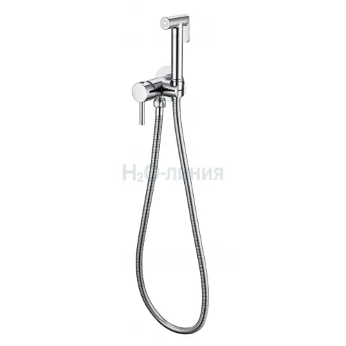 Смеситель встраиваемый с гигиеническим душем Grocenberg GB001 Хром