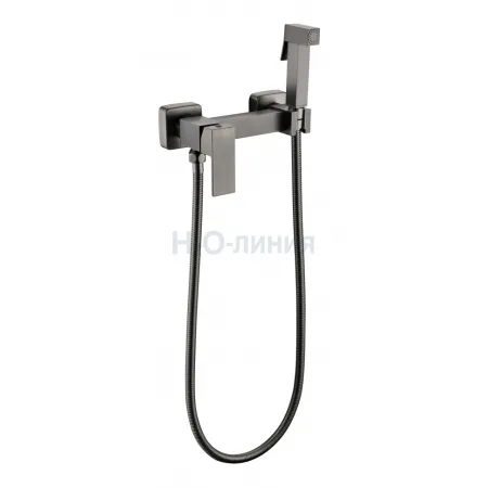 Смеситель с гигиеническим душем Grocenberg GB101N-BG Графит Смеситель с гигиеническим душем Grocenberg GB101N-BG Графит